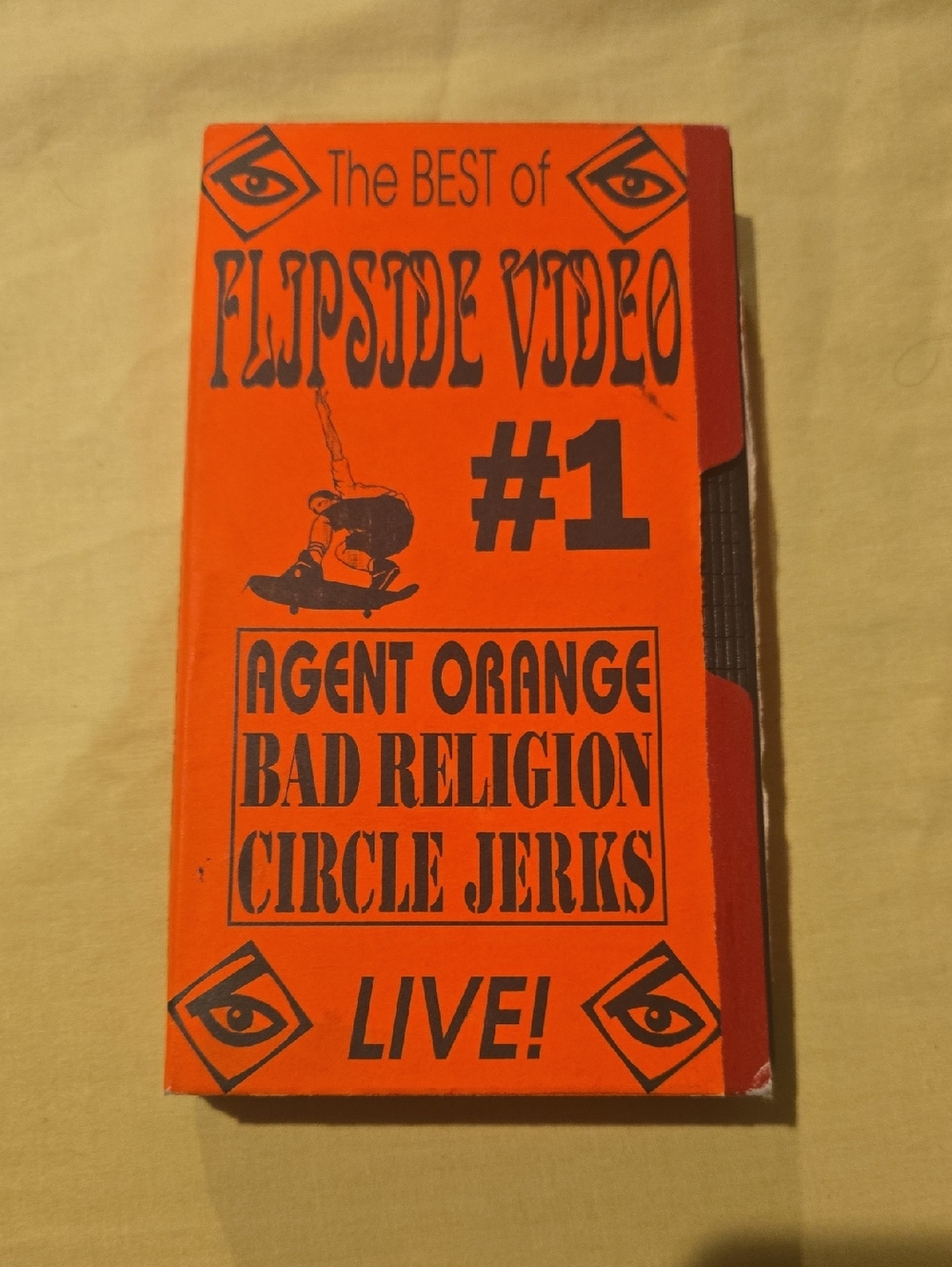 RARE Best Of Flipside Video #1 Agent Orange, Bad Religion, And Circle Jerks VHS